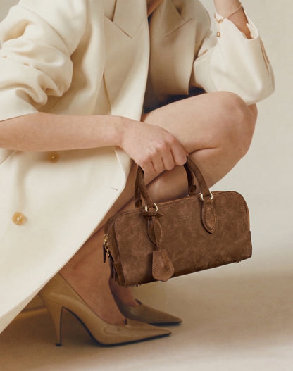 Corso Como Suede Dark Chocolate